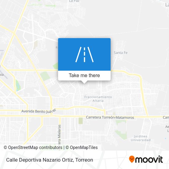 Calle Deportiva Nazario Ortiz map