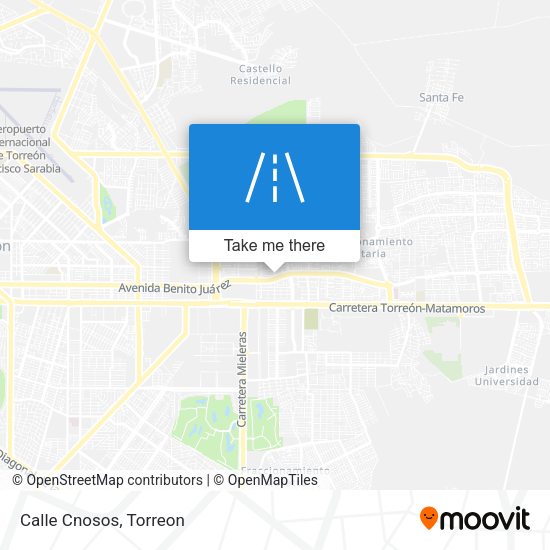 Mapa de Calle Cnosos