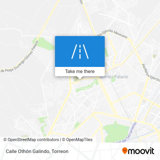 Calle Othón Galindo map