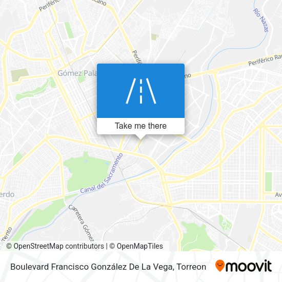 Mapa de Boulevard Francisco González De La Vega