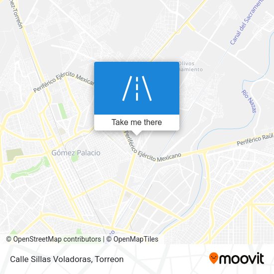 Calle Sillas Voladoras map