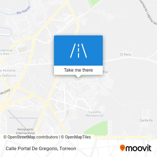Calle Portal De Gregorio map