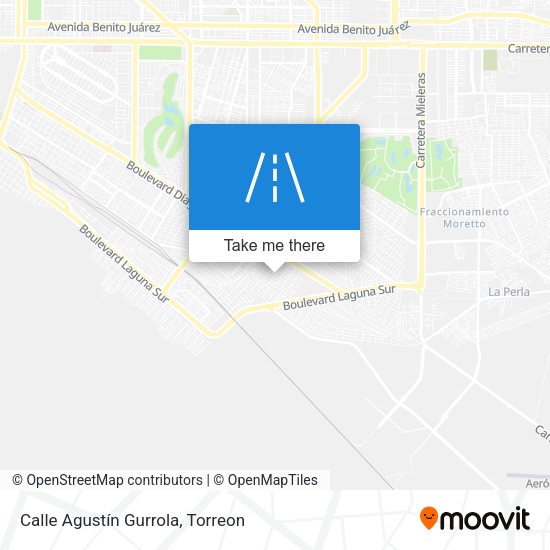 Calle Agustín Gurrola map