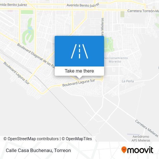Mapa de Calle Casa Buchenau