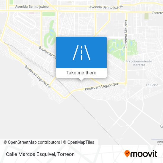 Mapa de Calle Marcos Esquivel