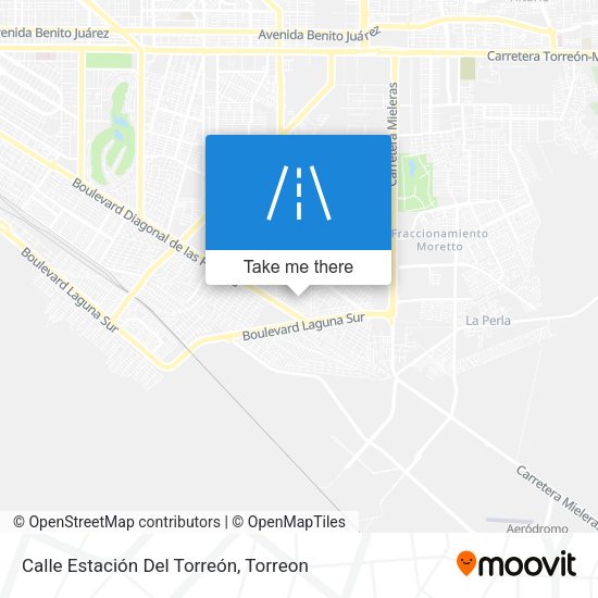 Calle Estación Del Torreón map