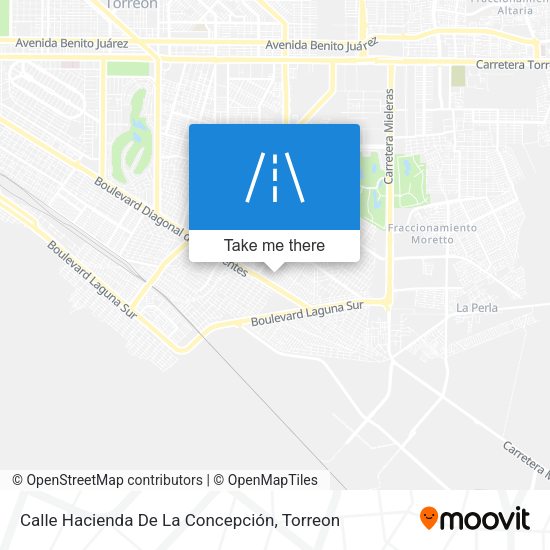 Mapa de Calle Hacienda De La Concepción
