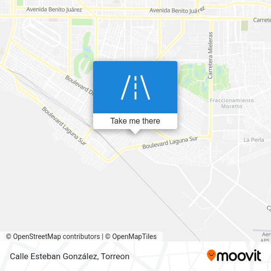Calle Esteban González map