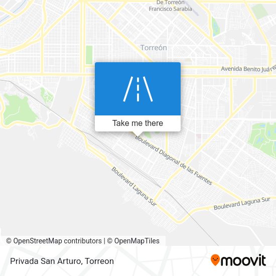 Mapa de Privada San Arturo