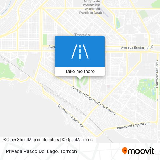 Privada Paseo Del Lago map
