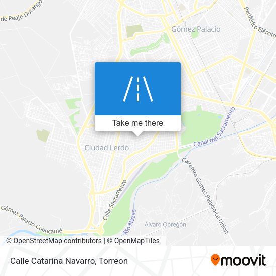 Calle Catarina Navarro map