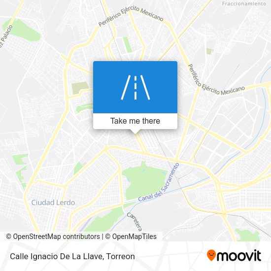 Calle Ignacio De La Llave map