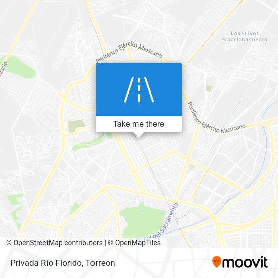 Mapa de Privada Río Florido