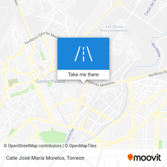 Calle José María Morelos map