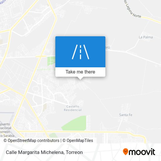 Calle Margarita Michelena map