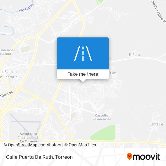 Mapa de Calle Puerta De Ruth