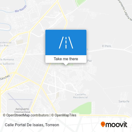 Calle Portal De Isaias map