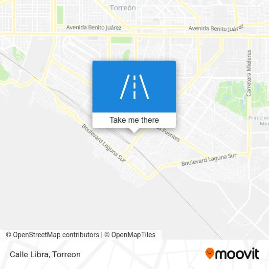 Calle Libra map