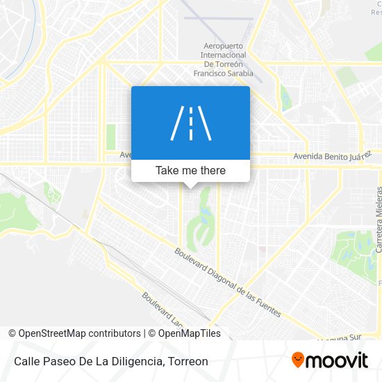 Calle Paseo De La Diligencia map