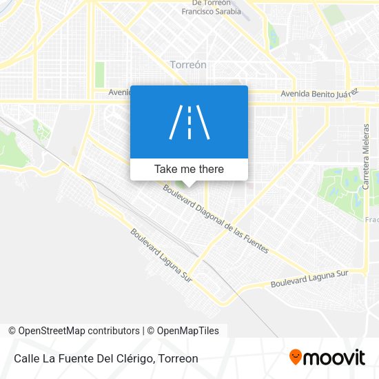 Calle La Fuente Del Clérigo map