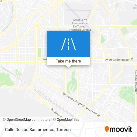Calle De Los Sacramentos map