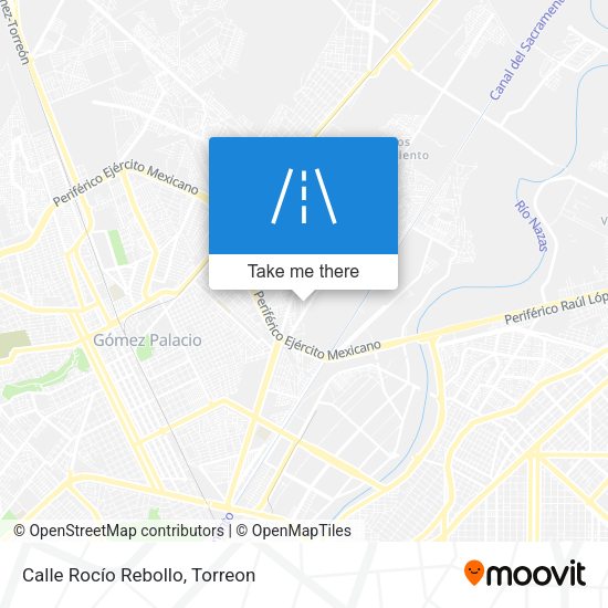 Calle Rocío Rebollo map