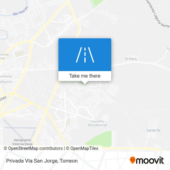 Privada Vía San Jorge map