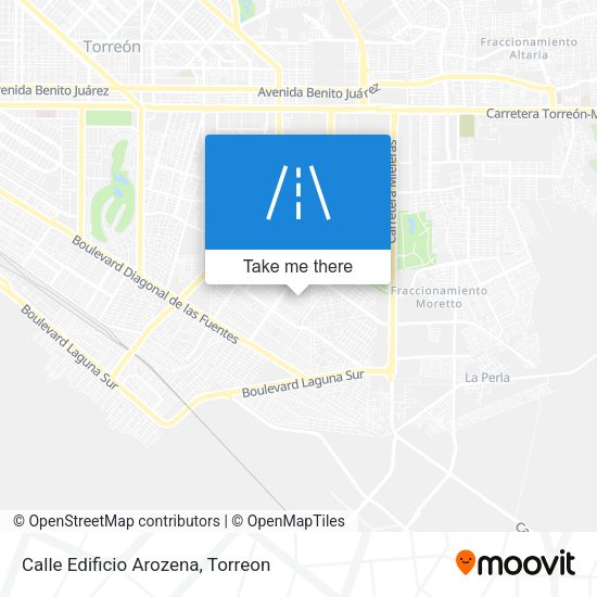 Calle Edificio Arozena map