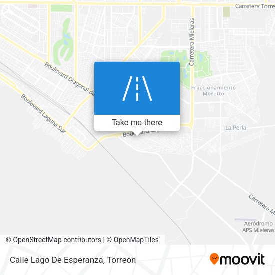 Calle Lago De Esperanza map