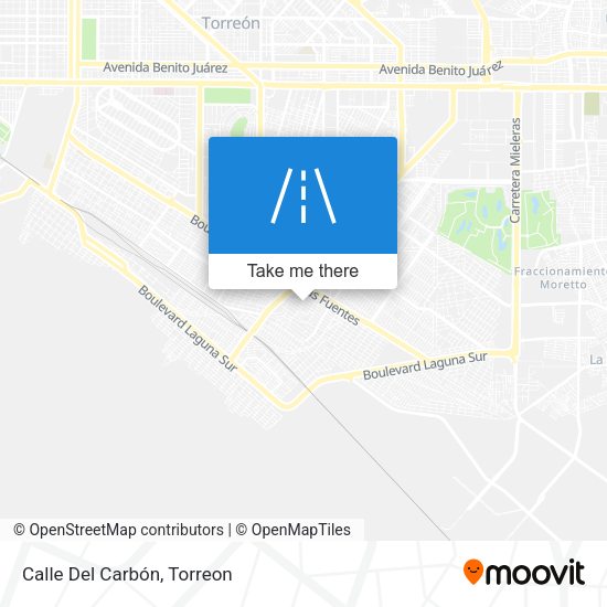 Calle Del Carbón map