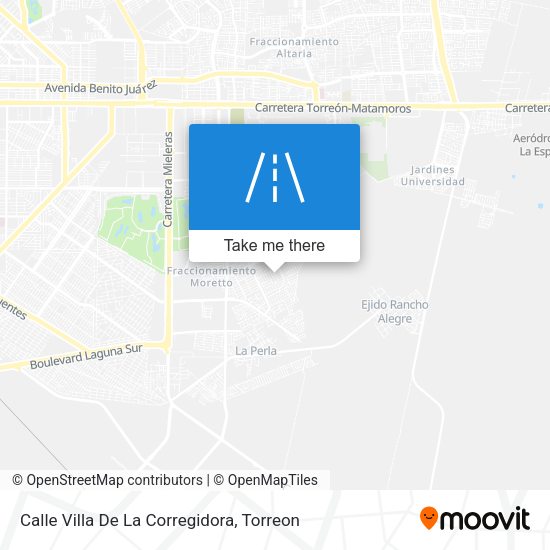 Calle Villa De La Corregidora map