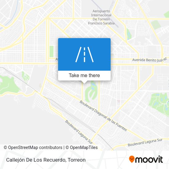 Mapa de Callejón De Los Recuerdo