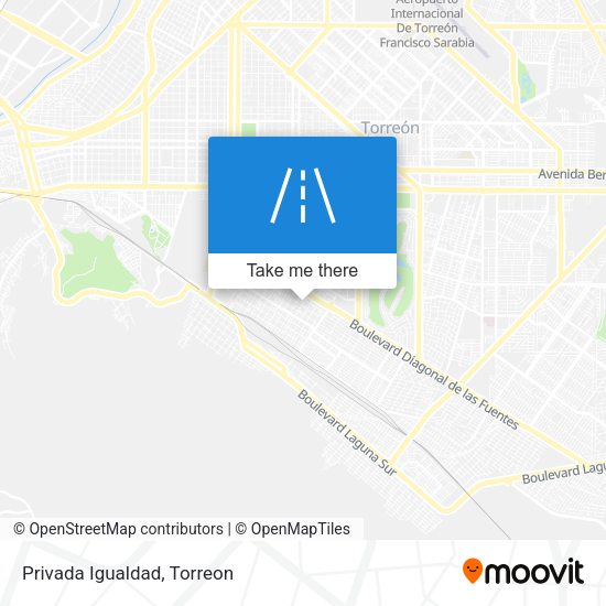 Mapa de Privada Igualdad