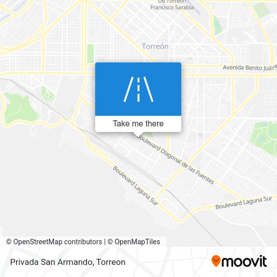 Mapa de Privada San Armando