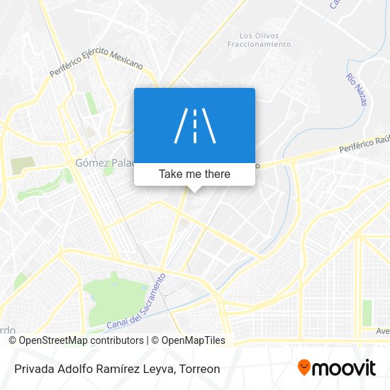Privada Adolfo Ramírez Leyva map