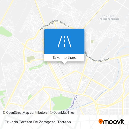 Privada Tercera De Zaragoza map