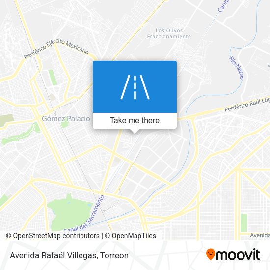 Avenida Rafaél Villegas map