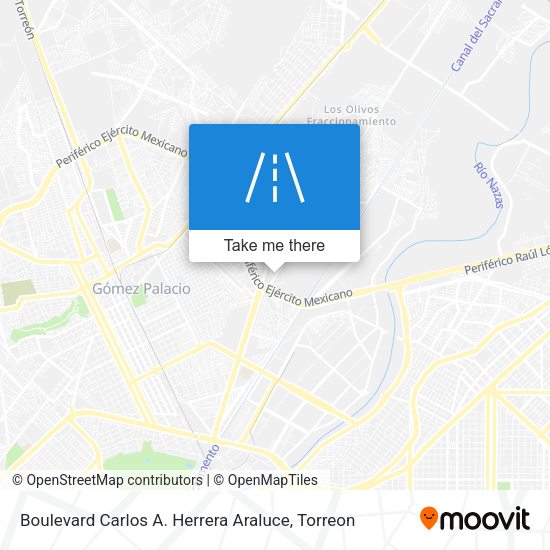 Mapa de Boulevard Carlos A. Herrera Araluce