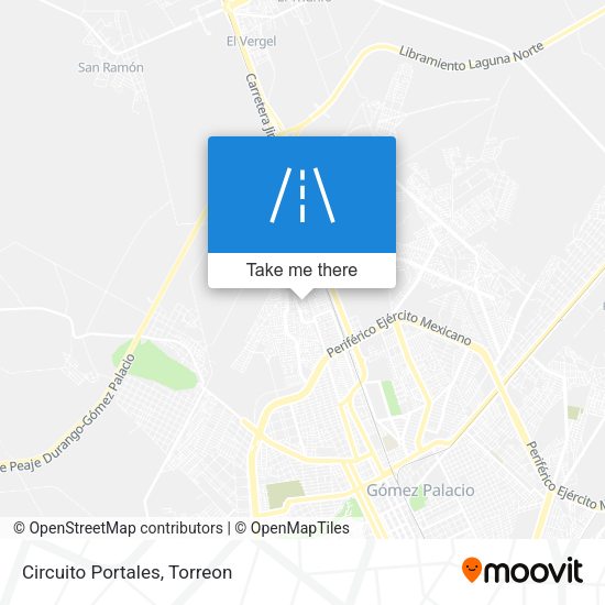 Mapa de Circuito Portales