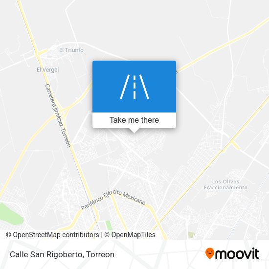Mapa de Calle San Rigoberto