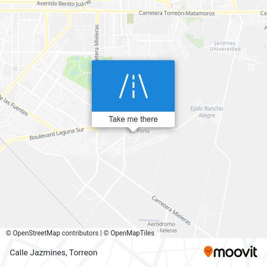 Mapa de Calle Jazmines
