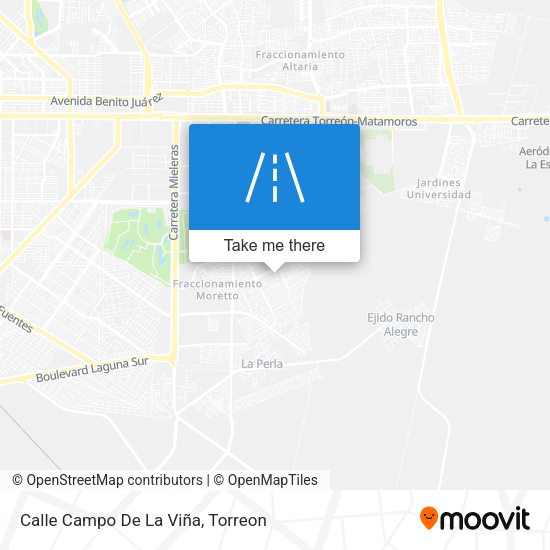 Calle Campo De La Viña map
