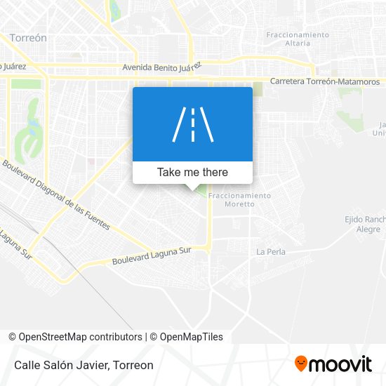 Calle Salón Javier map