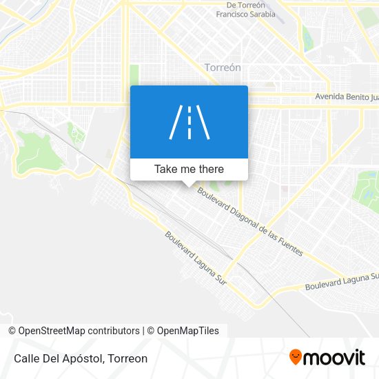 Mapa de Calle Del Apóstol
