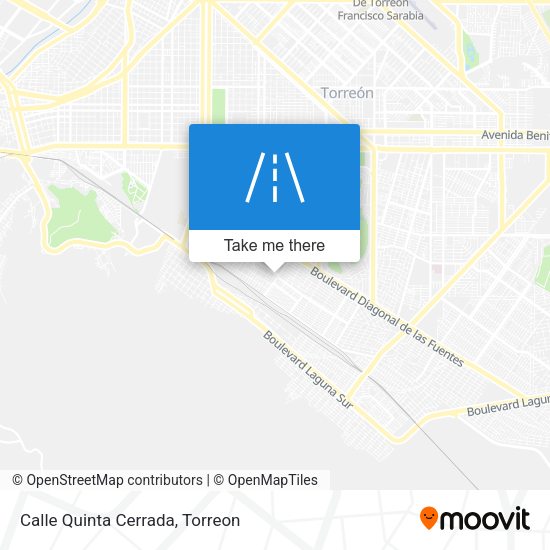 Calle Quinta Cerrada map