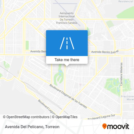 Avenida Del Pelícano map