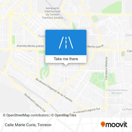 Mapa de Calle Marie Curie