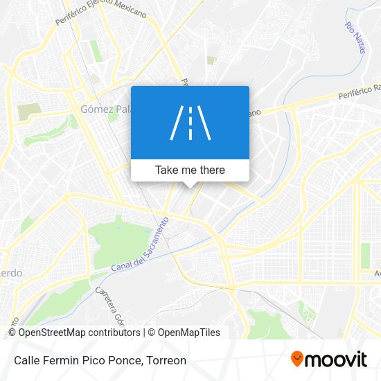 Mapa de Calle Fermin Pico Ponce
