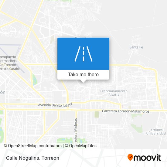 Mapa de Calle Nogalina