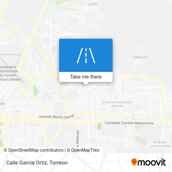 Calle García Ortiz map